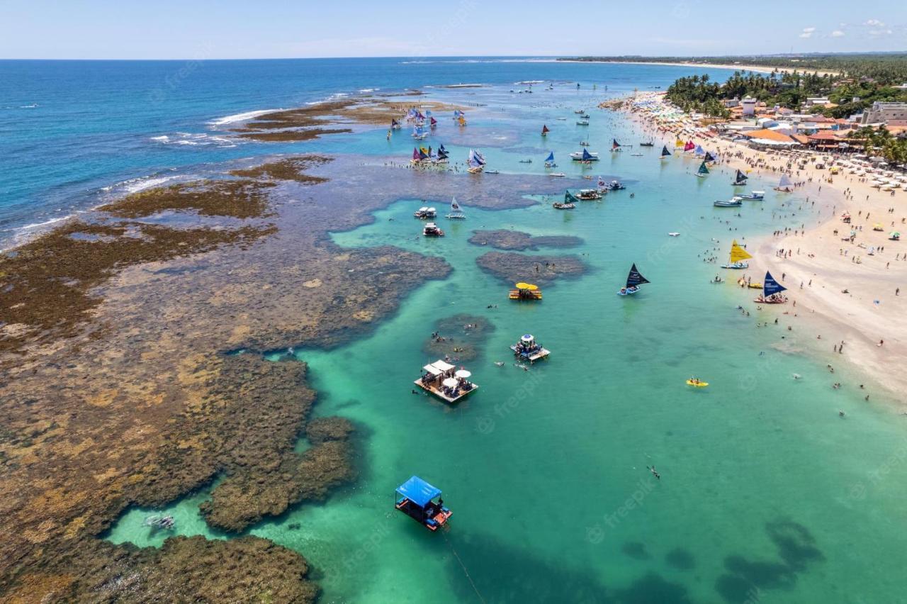 Flat Mar & Sol - Para 6 Pessoas Διαμέρισμα Pôrto das Galinhas Εξωτερικό φωτογραφία